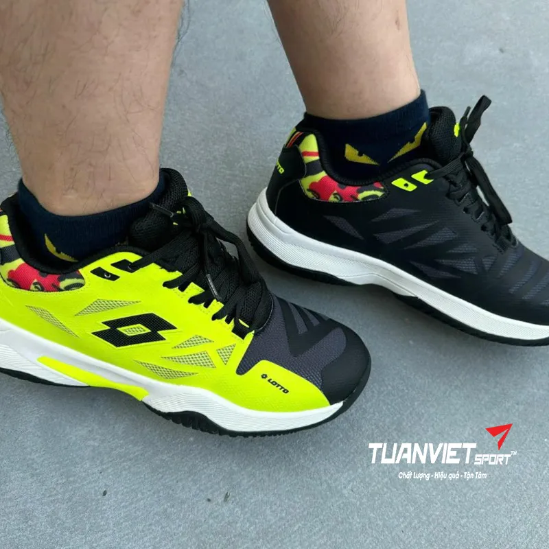 hình ảnh thực tế của Giày Pickleball/Tennis Nam Lotto Dallas