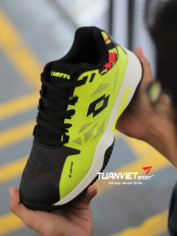 hình ảnh thực tế của Giày Pickleball/Tennis Nam Lotto Dallas