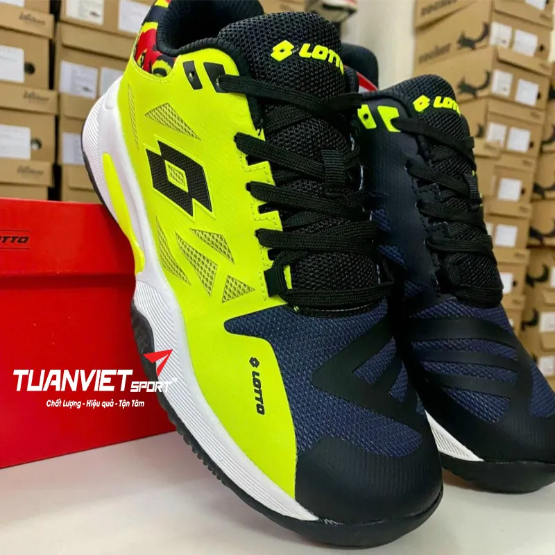 hình ảnh thực tế của Giày Pickleball/Tennis Nam Lotto Dallas