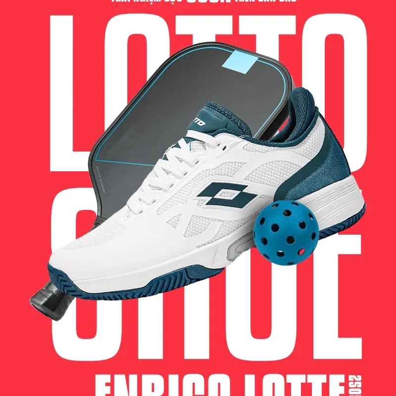 Giày Pickleball-Tennis Nam Lotto Enrico LOTTE250501W