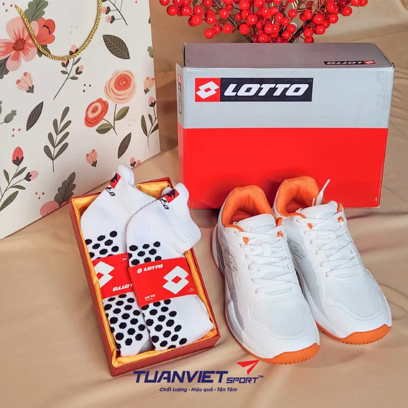 Gi&agrave;y Pickleball/Tennis Nữ Lotto Garret