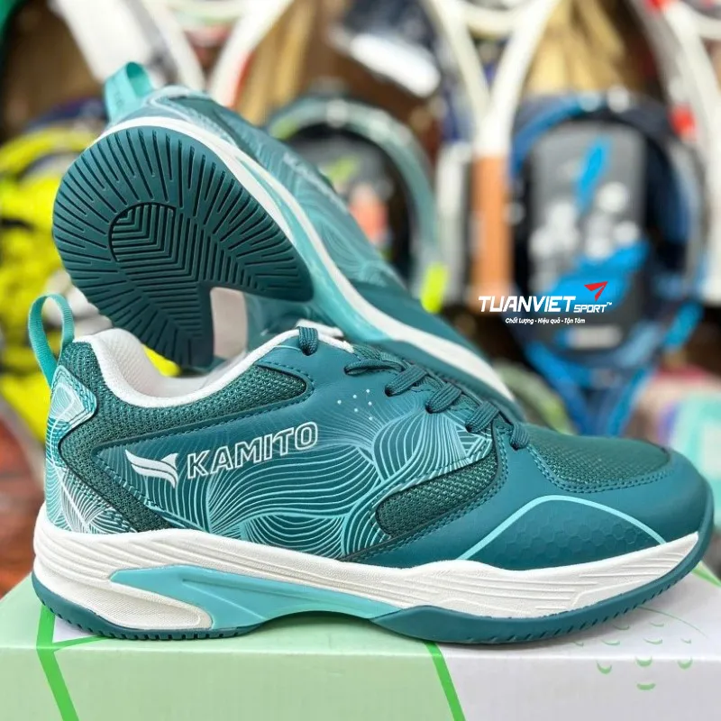 Gi&agrave;y Pickleball Kamito Brillant V2 Xanh lam