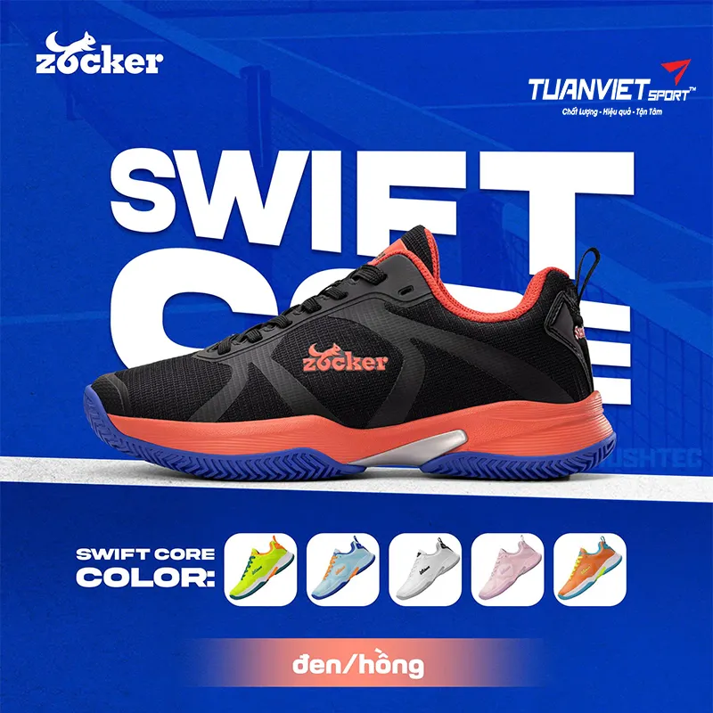 Gi&agrave;y Pickleball Zocker Swift Core
