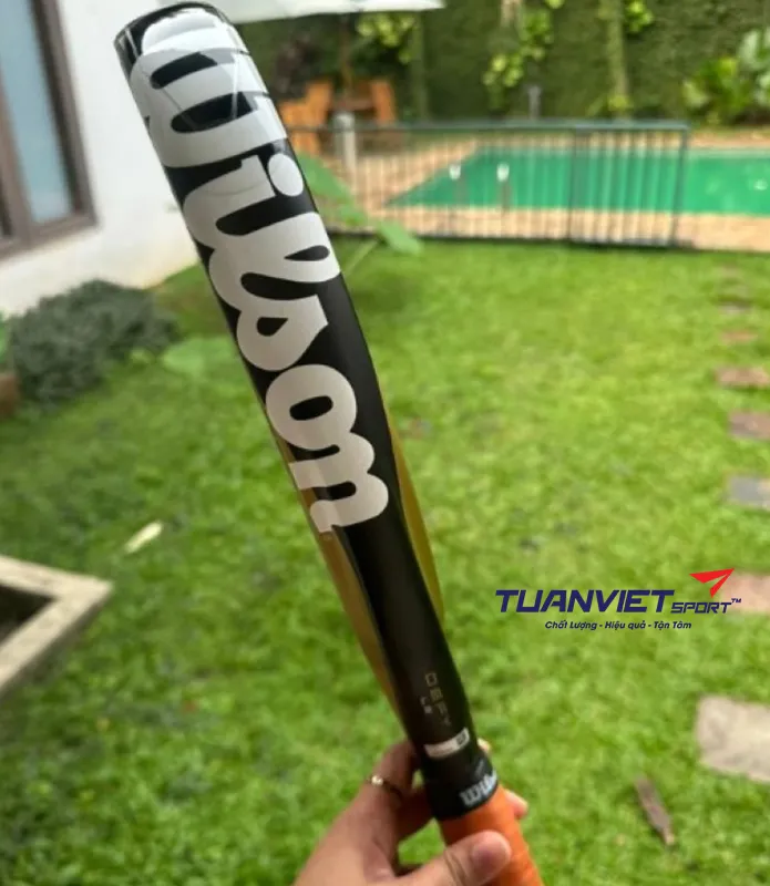 H&igrave;nh ảnh thực tế của Vợt Padel Wilson Defy LS V1