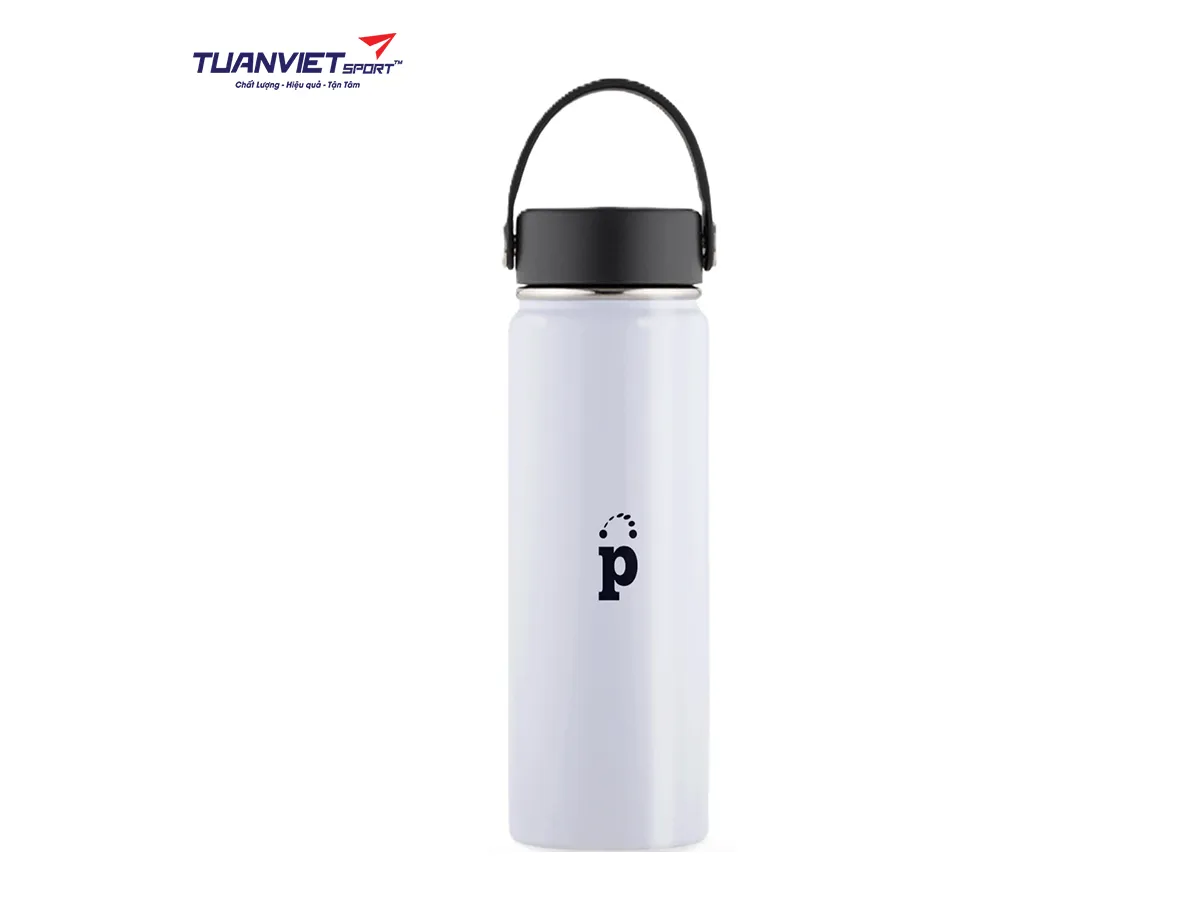 Bình Nước Inox Giữ Nhiệt PILI Màu Trắng Dung Tích 500ml
