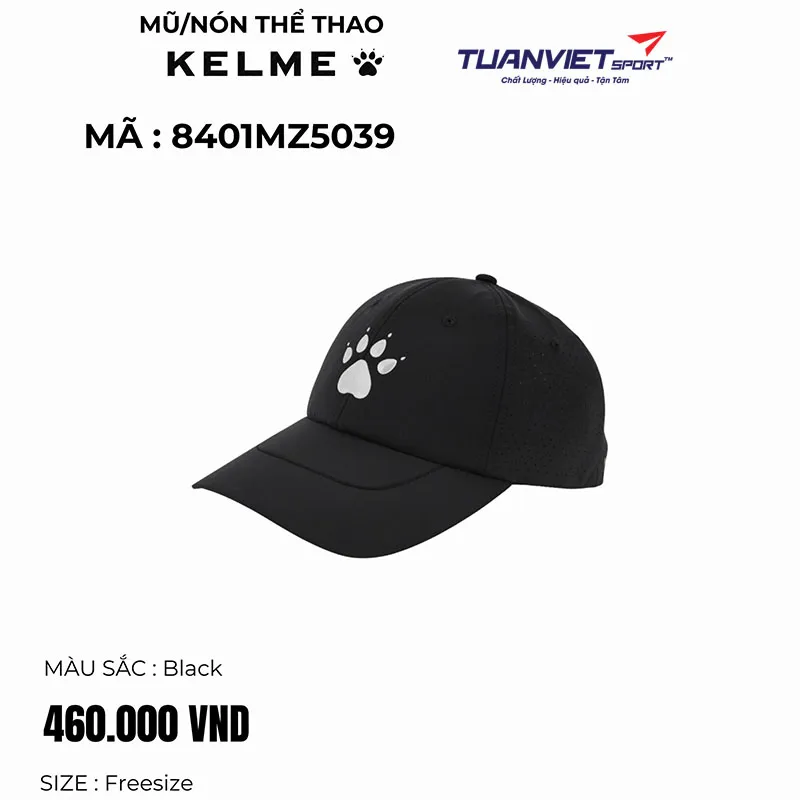 Mũ/N&oacute;n Thể Thao Kelme 8401MZ5039