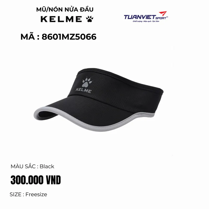 Mũ/N&oacute;n Thể Thao Nửa Đầu Kelme 8601MZ5066