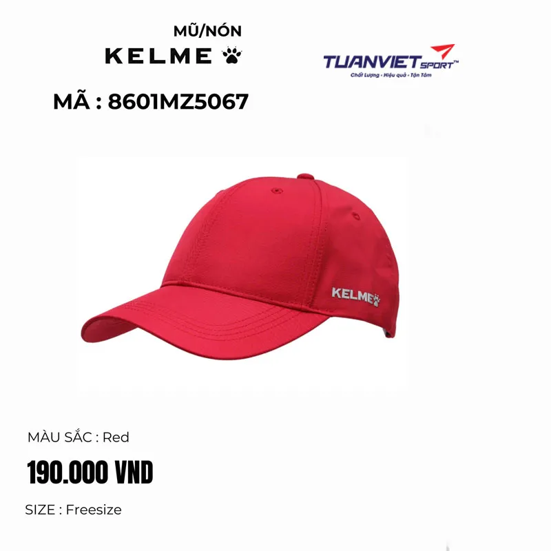 Mũ/N&oacute;n Thể Thao Kelme 8601MZ5067