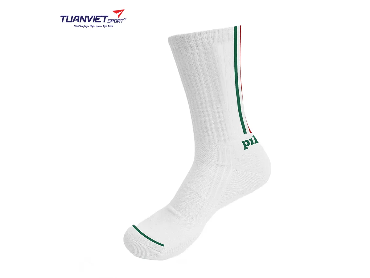 Combo 3 Đôi Tất PILI Cổ Cao Kẻ Sọc Unisex