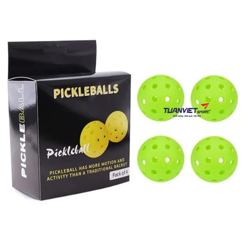 B&oacute;ng pickleball Leatou 40 lỗ 26g
