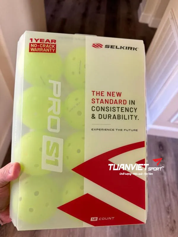 h&igrave;nh ảnh thực tế của B&oacute;ng Pickleball Selkirk Pro S1