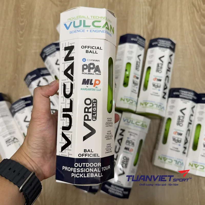 Hộp 3 bóng Pickleball Vulcan VPRO Flight 