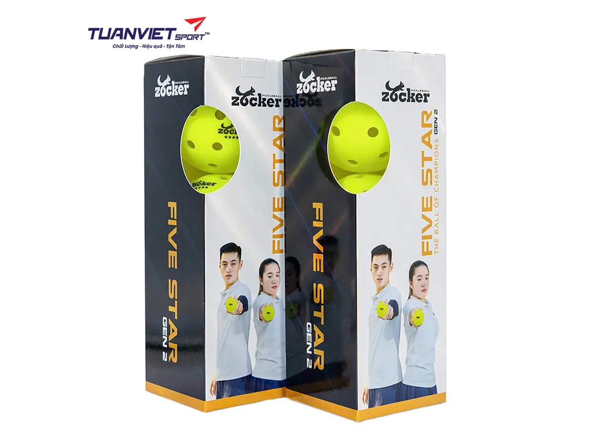 Bóng Pickleball Zocker Five Star Gen 2