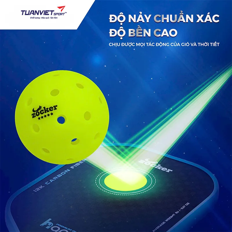 B&oacute;ng Pickleball Zocker Five Star