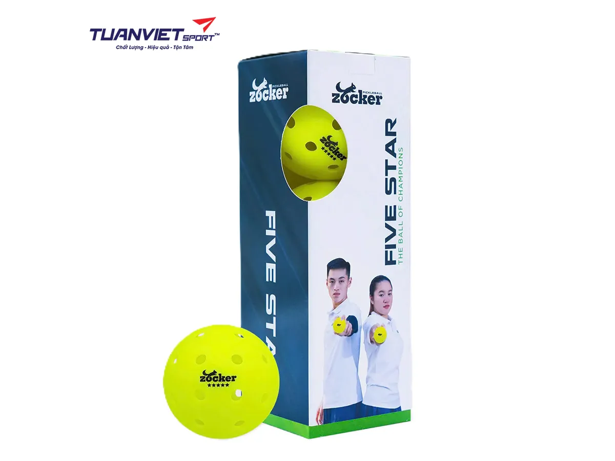 Bóng Pickleball Zocker Five Star