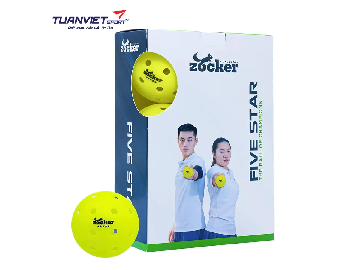 Bóng Pickleball Zocker Five Star