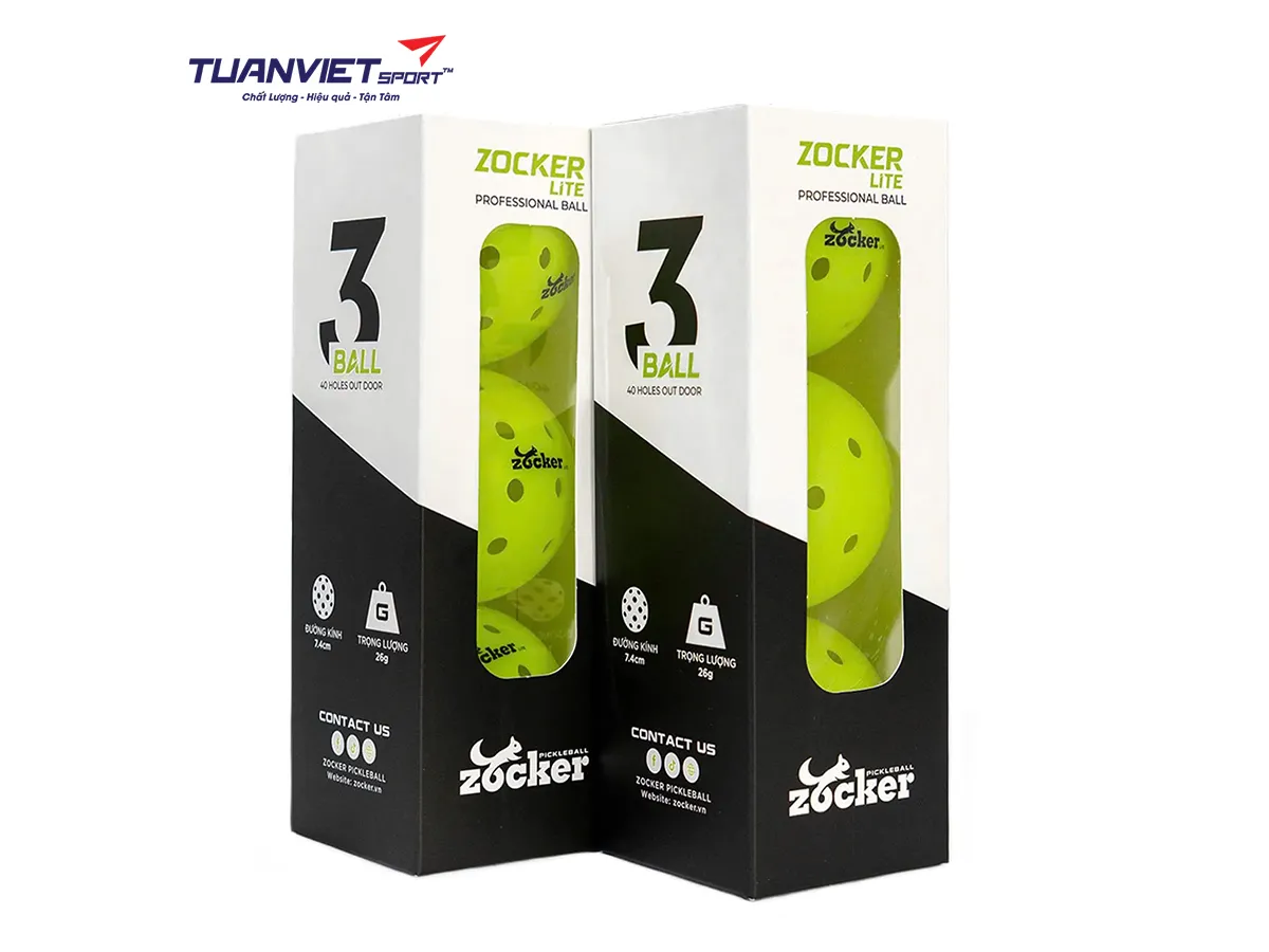 Bóng Pickleball Zocker Lite