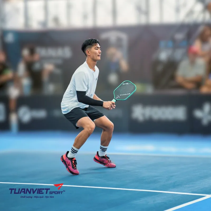 H&igrave;nh ảnh thực tế của &Aacute;o Thi Đấu Pickleball Facolos T-Shirt
