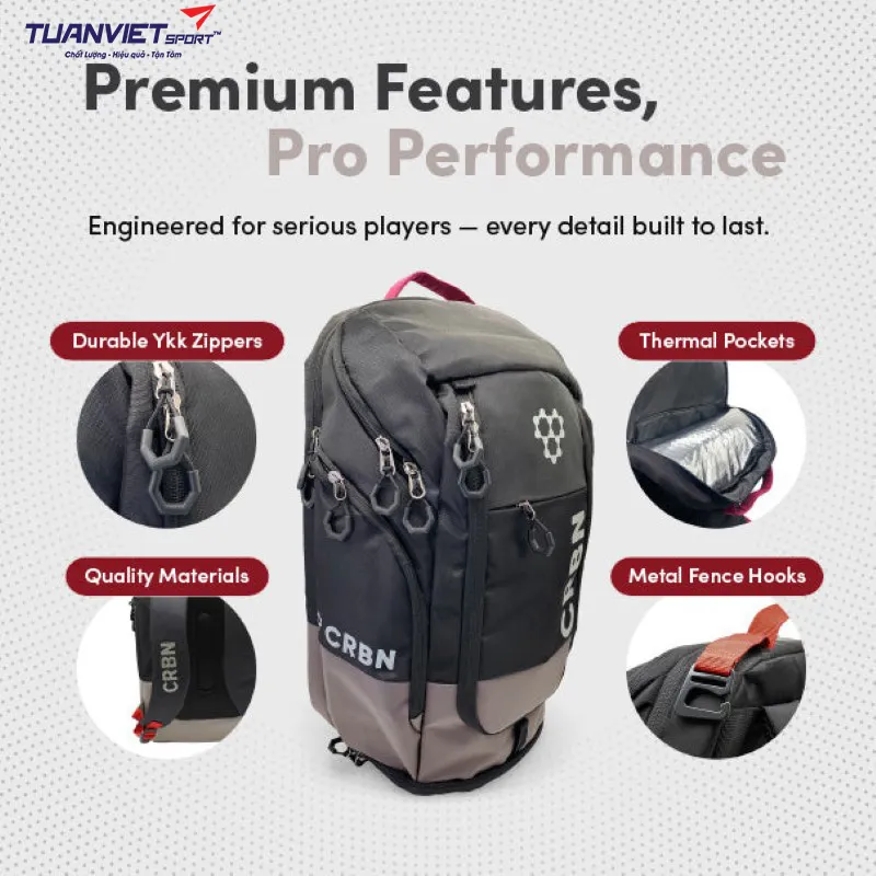 Đặc điểm nổi bật của Balo Pickleball CRBN Pro Team Sling Bag