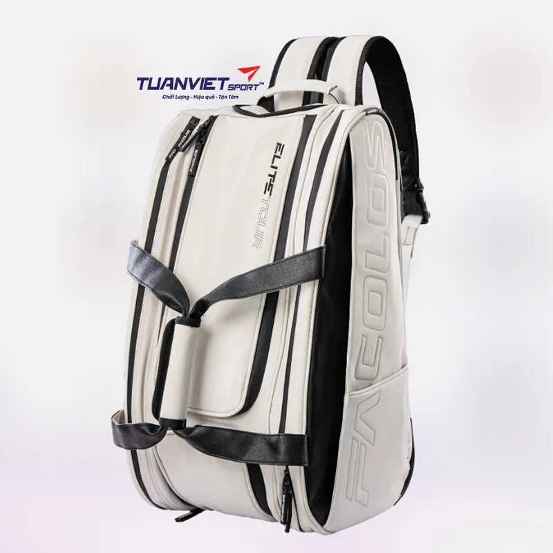 Balo Pickleball Facolos Elite Tour Trắng X&aacute;m