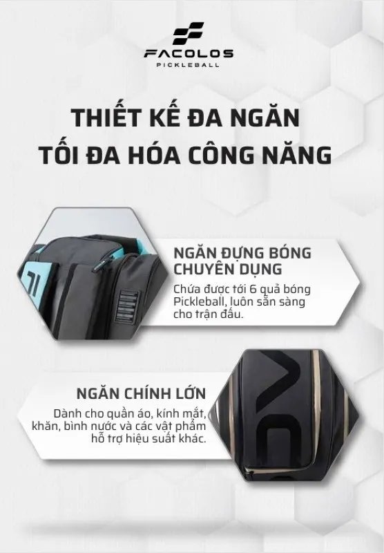 Balo Pickleball Facolos Elite