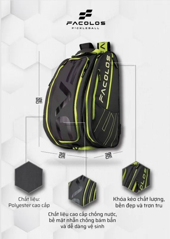 Balo Pickleball Facolos Elite