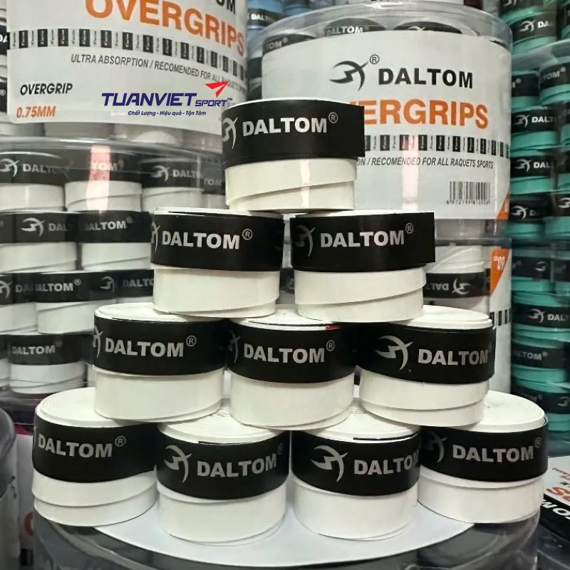 Cuốn C&aacute;n Vợt Daltom 1 Lớp Trắng