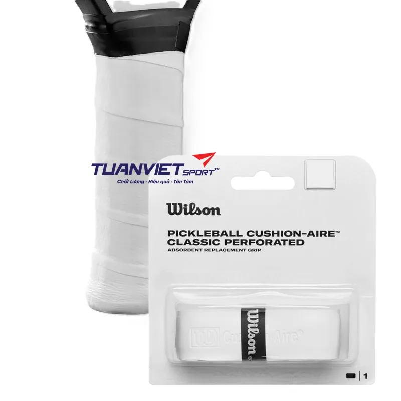 Băng Quấn Cán Vợt Pickleball Wilson WR844480 - Màu Trắng