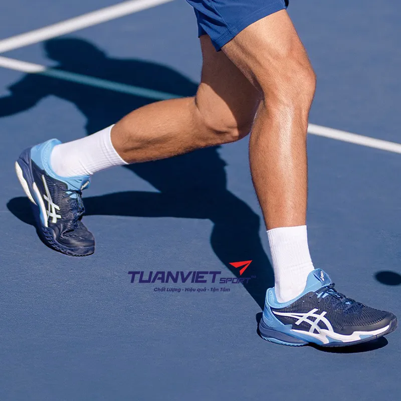 Giày TennisPickleball Nam ASICS Court ff 3 Novak 1041A361-963