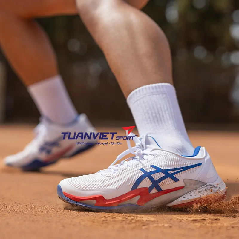 Giày TennisPickleball Nam ASICS COURT FF 3 NOVAK 1041A480-100