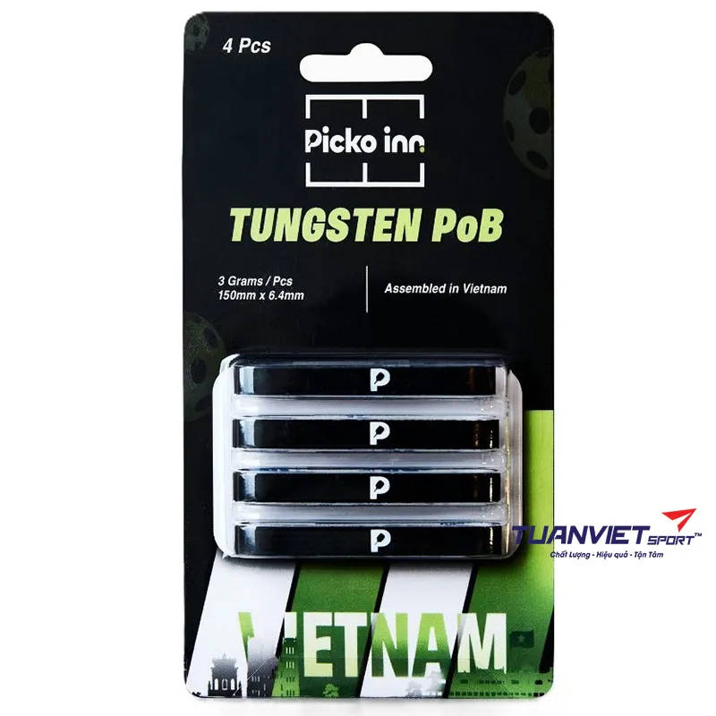 Miếng dán vợt pickleball Picko Inn Tungsten PoB 
