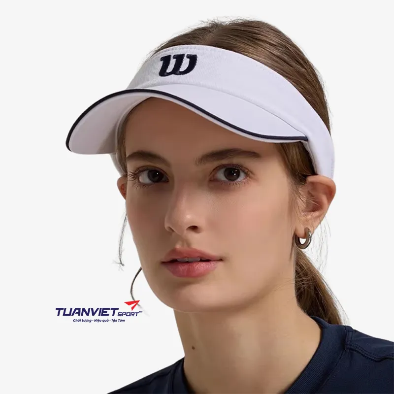 Mũ Lưỡi Trai Nửa Đầu Thể Thao Wilson Unisex Classic Visor WU00014511WTA