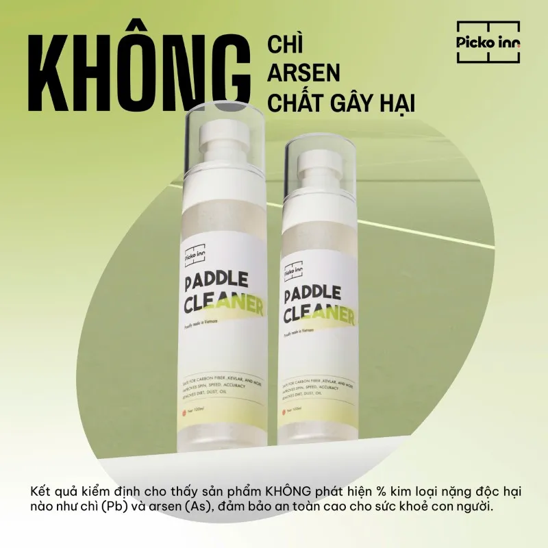 Nước rửa vợt chuyên dụng Picko inn Paddle Cleaner 40ml