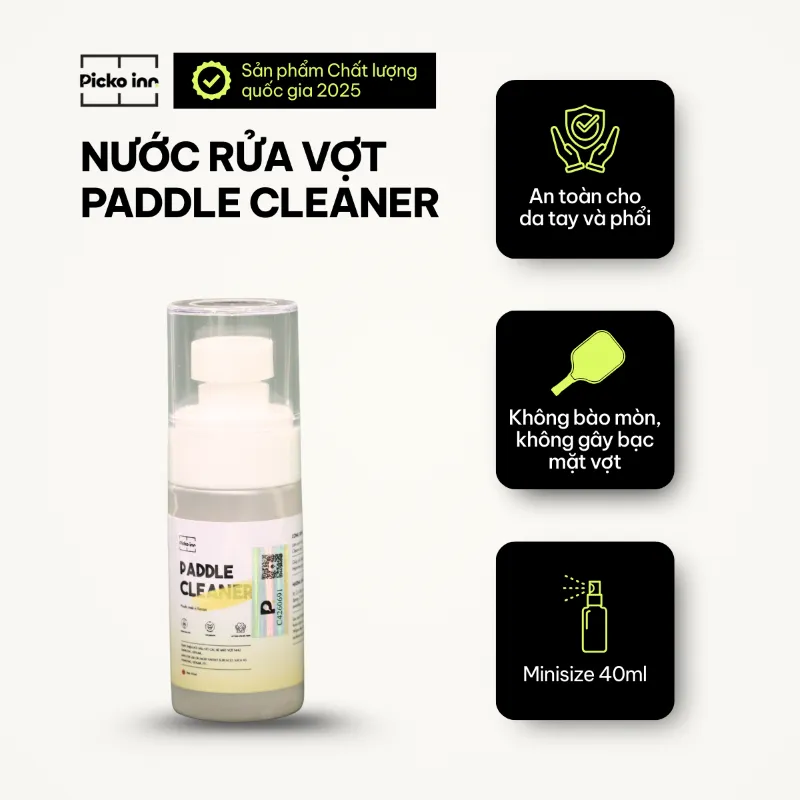 Nước rửa vợt chuyên dụng Picko inn Paddle Cleaner 40ml