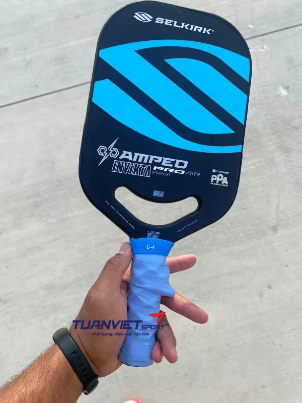 H&igrave;nh ảnh thực tế về TriggerGrip Pro Performance Grip - M&agrave;u Xanh Dương