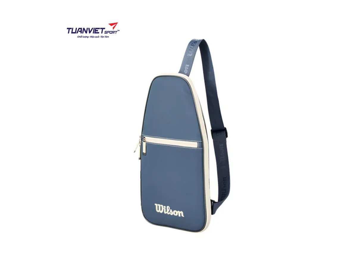 Túi Đựng Vợt Pickleball Wilson Full Cover Blue/Cream WR8907801001