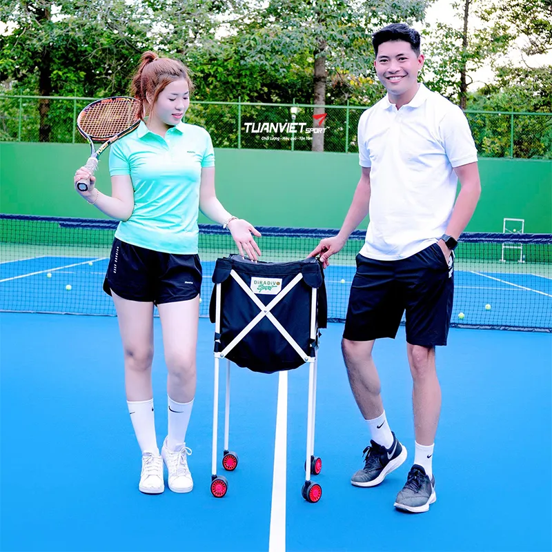 Xe đựng b&oacute;ng pickleball gấp gọn Diradivo Sport XC-102