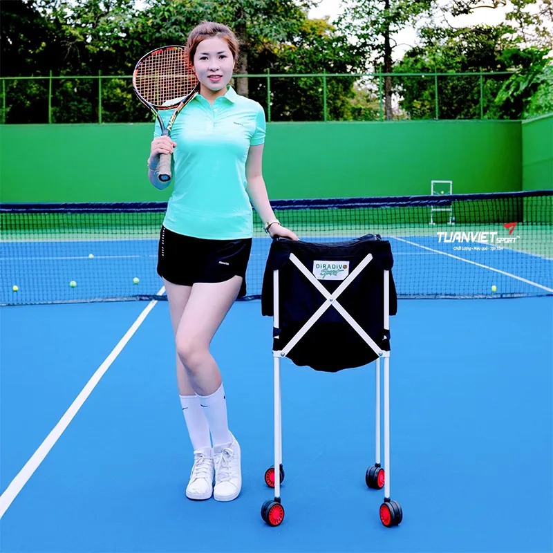 Xe đựng b&oacute;ng pickleball gấp gọn Diradivo Sport XC-102