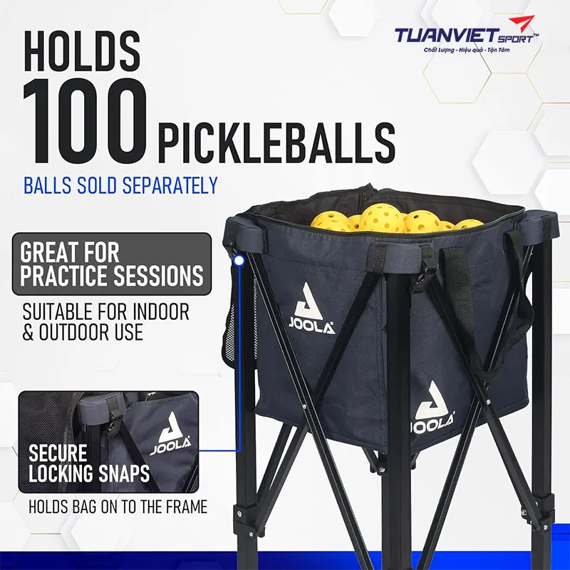 Xe đựng b&oacute;ng Pickleball Joola Ball Caddy