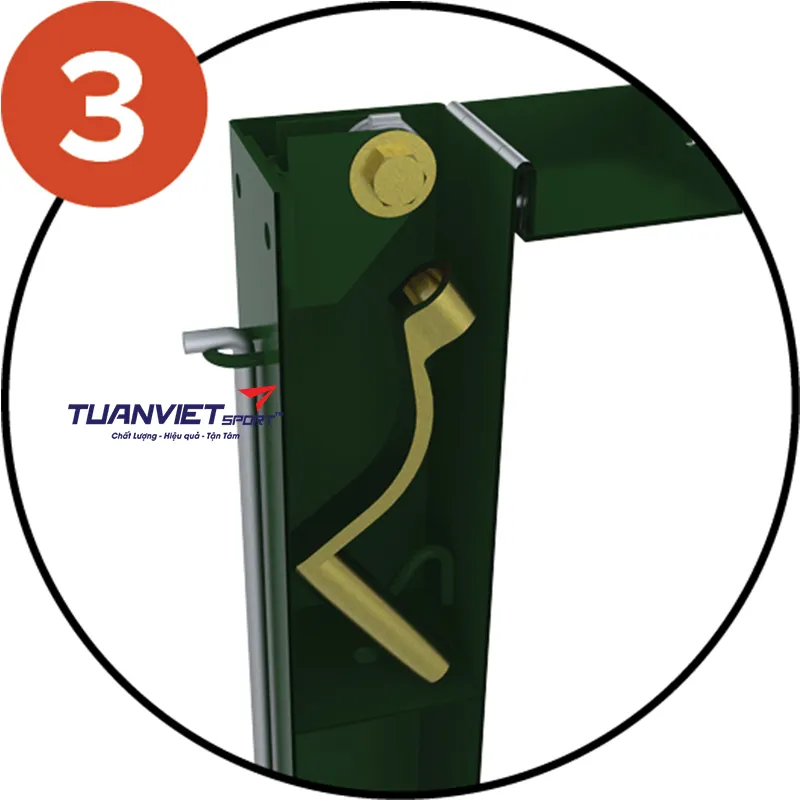 Tính năng nổi bật của Trụ pickleball đặt nổi Sodex Sport S26222V