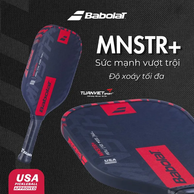 Vợt Pickleball Babolat MNSTR + 2025