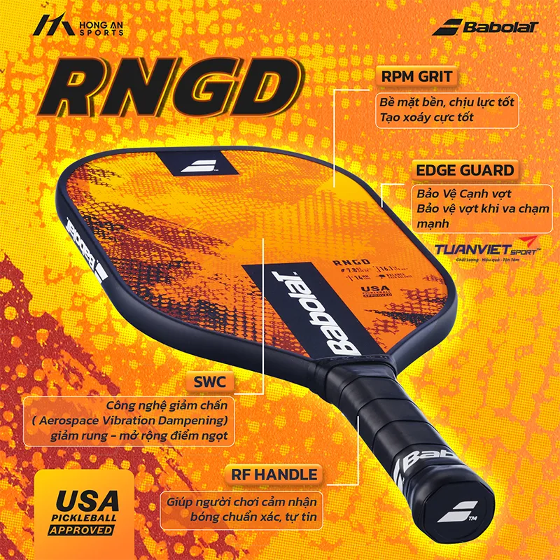 Vợt Pickleball Babolat RNGD 2025