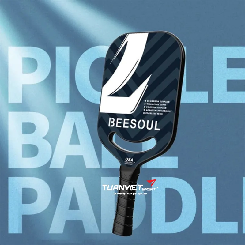 Vợt Pickleball Beesoul SupremeStrike Carbon Pro CS10