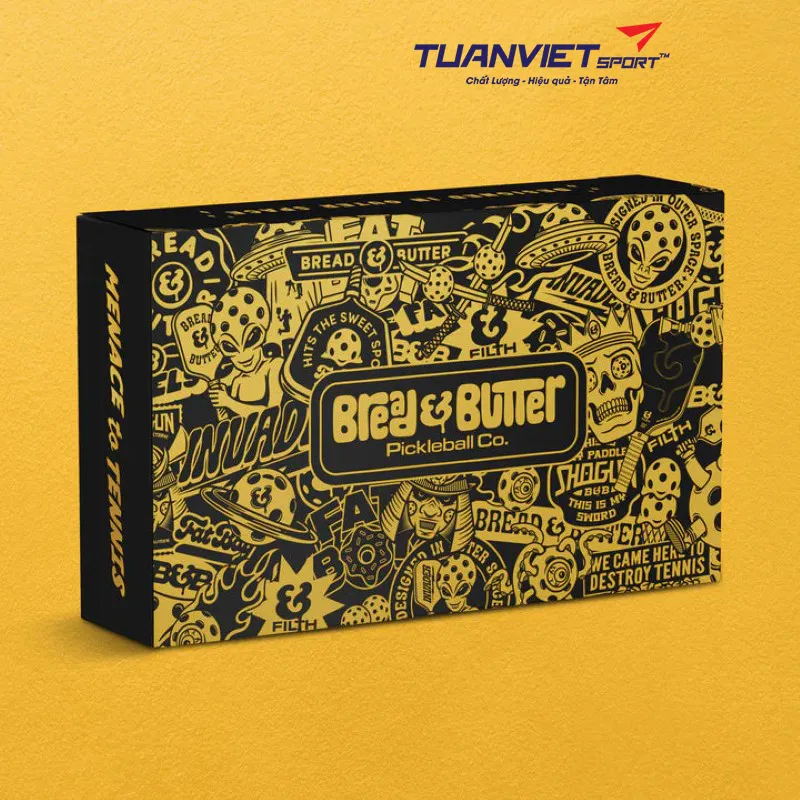 Vợt Pickleball Bread & Butter Gold Invader (Limited Edition)