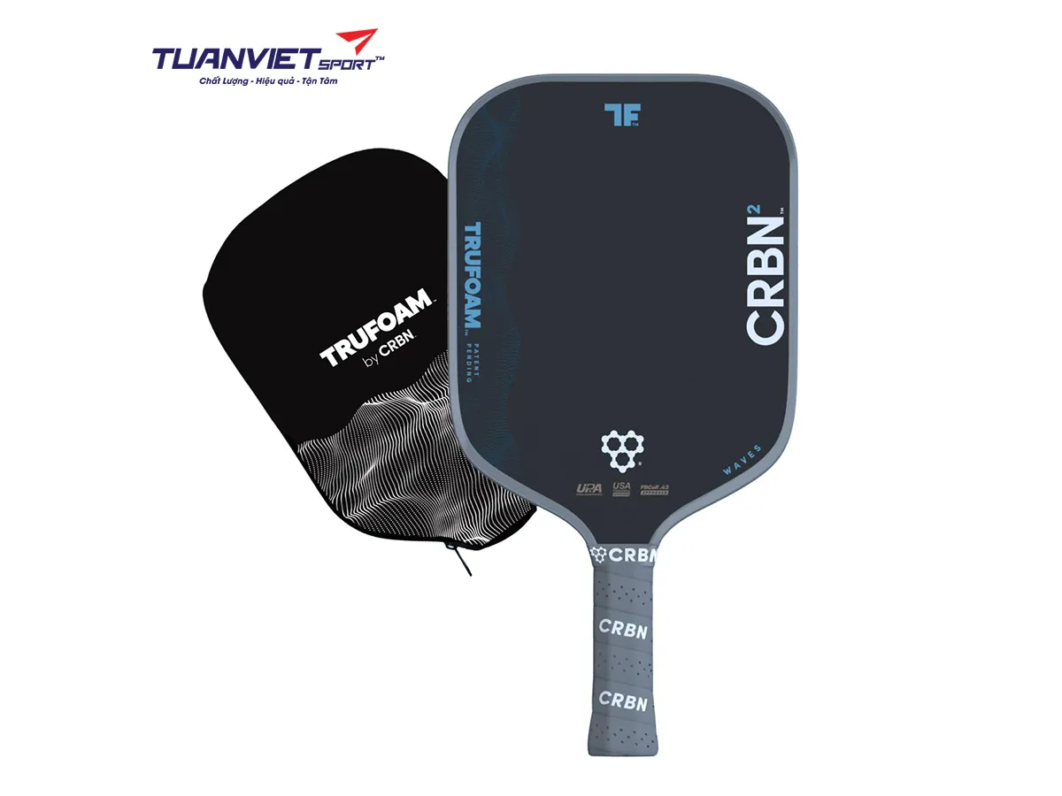 Vợt Pickleball CRBN² TruFoam Waves Square