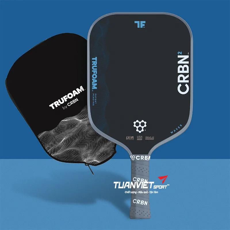 Vợt Pickleball CRBN² TruFoam Waves Square