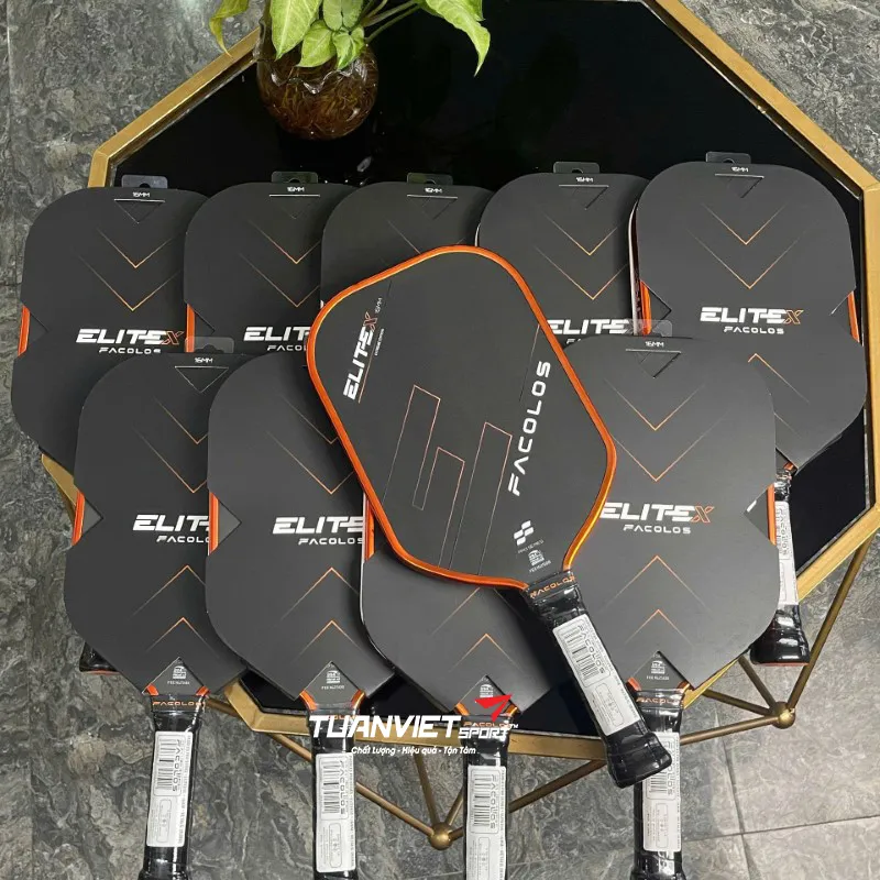 Vợt Pickleball Facolos Elite X Metallic Orange - Limited Edition