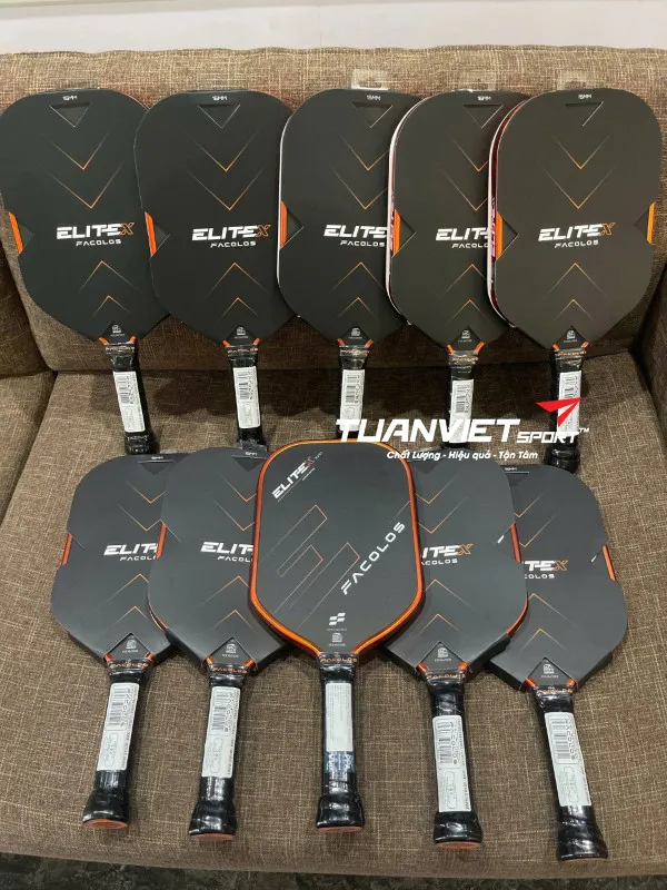 Vợt Pickleball Facolos Elite X Metallic Orange - Limited Edition