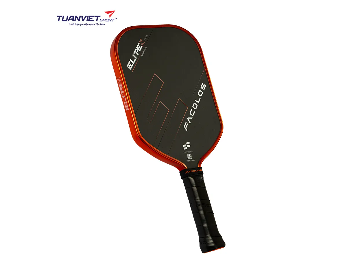 Vợt Pickleball Facolos Elite X Metallic Orange - Limited Edition