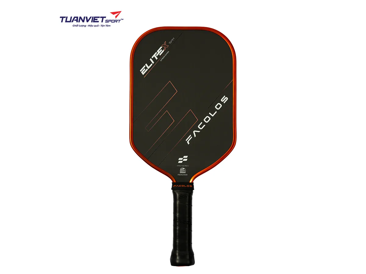 Vợt Pickleball Facolos Elite X Metallic Orange - Limited Edition